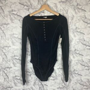 NWT Free People Sloan Bodysuit